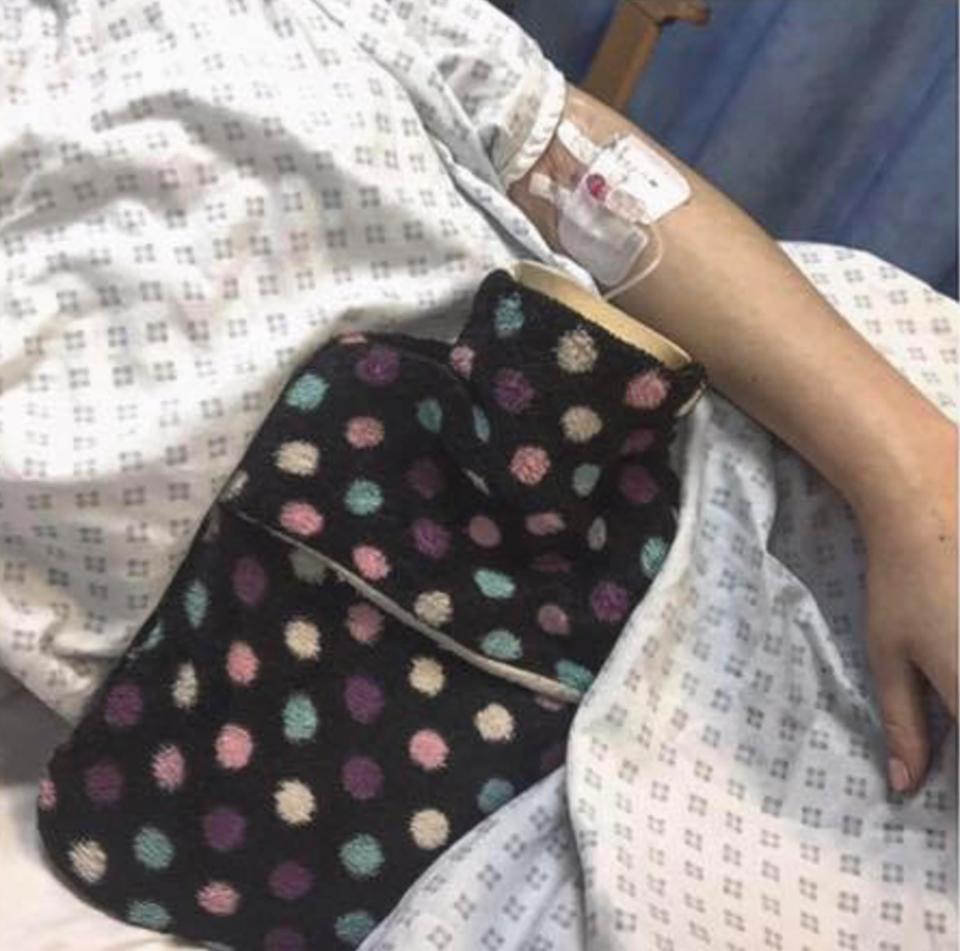  Sinead has had surgery to remove as much of her endometriosis as possible, but it's a recurring disease