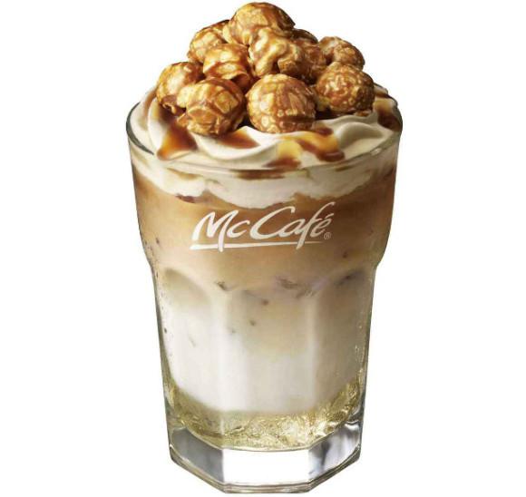  Iced Caramel Popcorn Latte