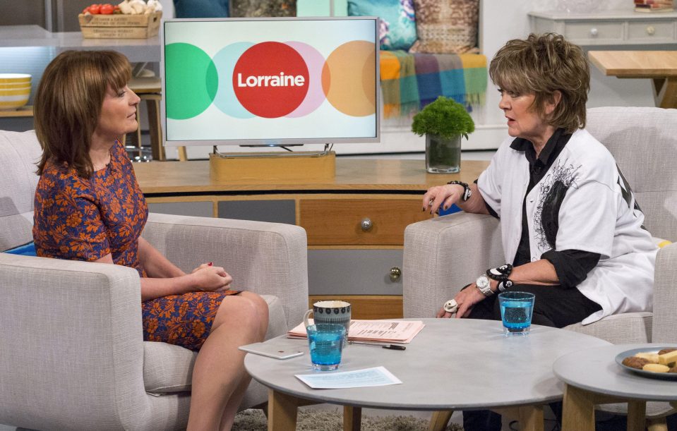  Lorraine has met Amanda many times through her long career, and dubbed the former Corrie star a "legend"