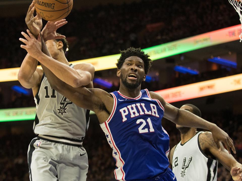  Joel Embiid is one of the leading stars in the NBA