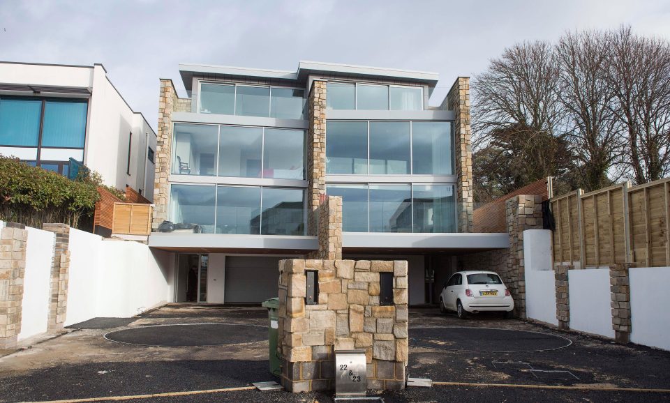  Two of the luxury properties on Shore Road were recently sold for £1.8million each