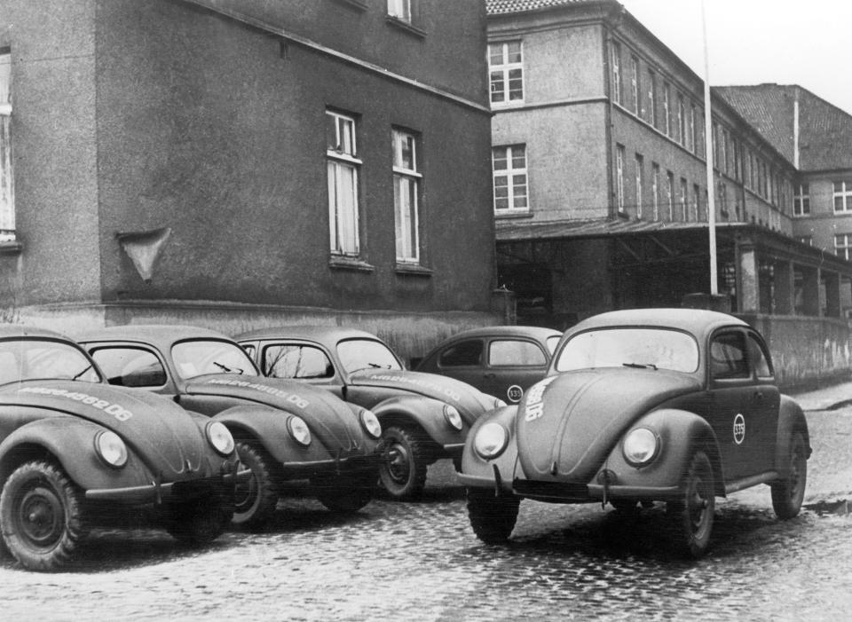  The first Beetles made in the newly established West Germany in 1945