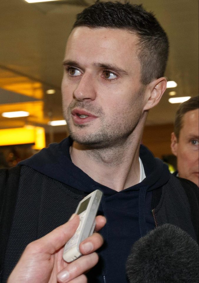  Jamie Murphy has also arrived from Brighton