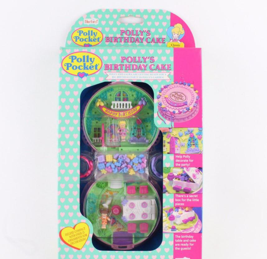  The Polly Pocket set was still in its original packaging