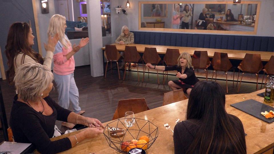  The housemates cheered Rachel on as Ann looked on in despair