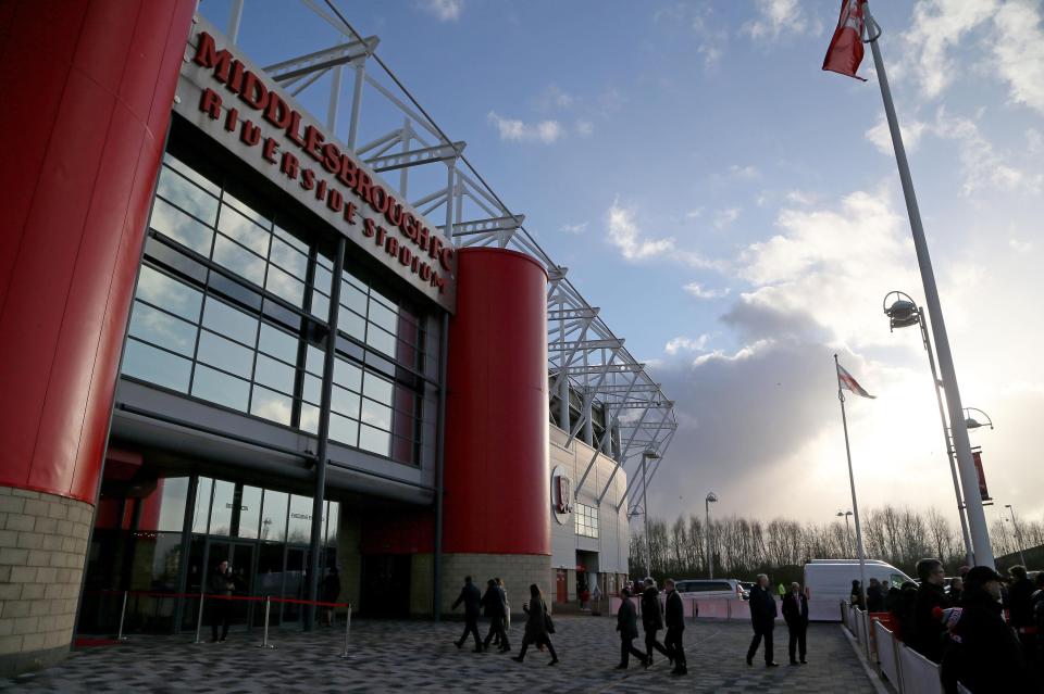  Police confirm five arrests were made prior to the North East derby between Boro and Sunderland