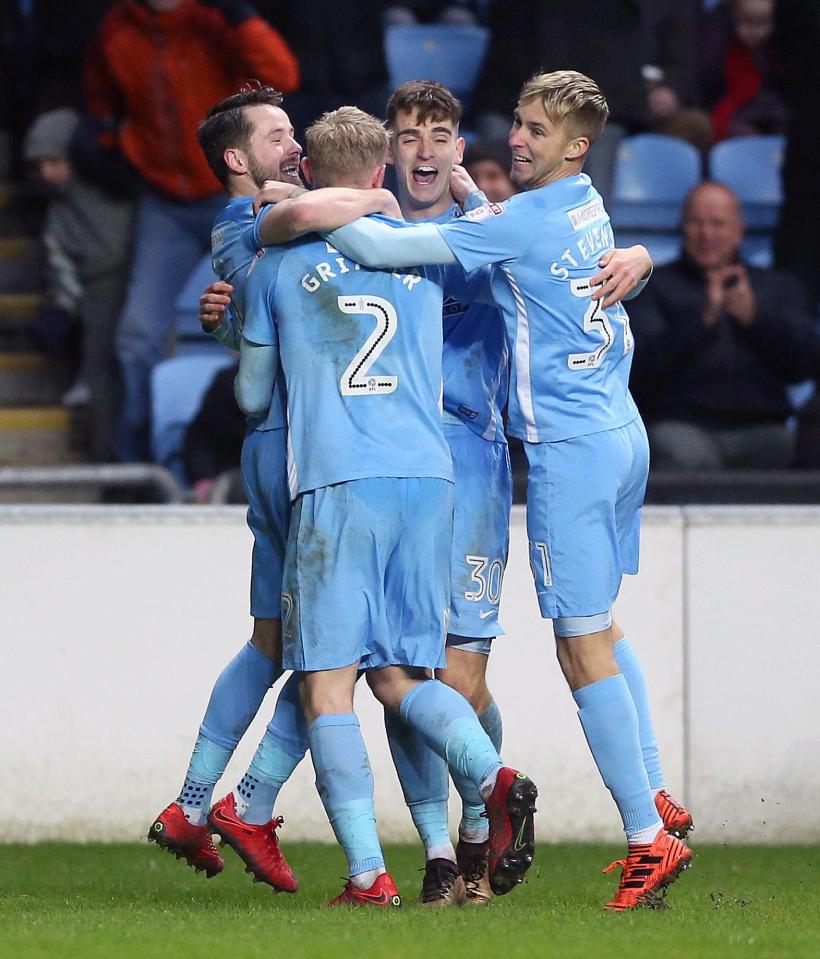  Coventry inflicted further misery on Stoke boss Mark Hughes with a shock win in the FA Cup