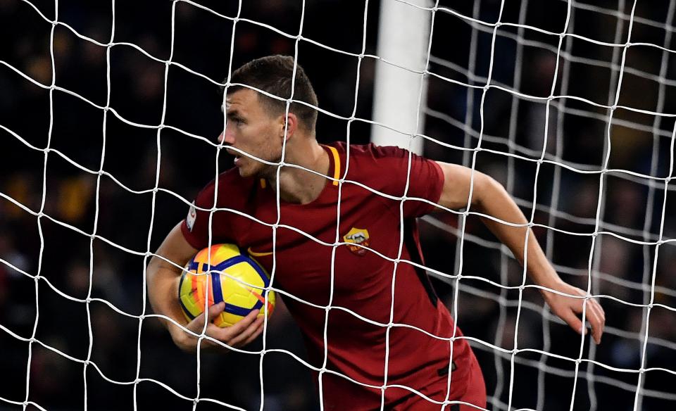  Chelsea are believed to have held talks with Roma over Edin Dzeko