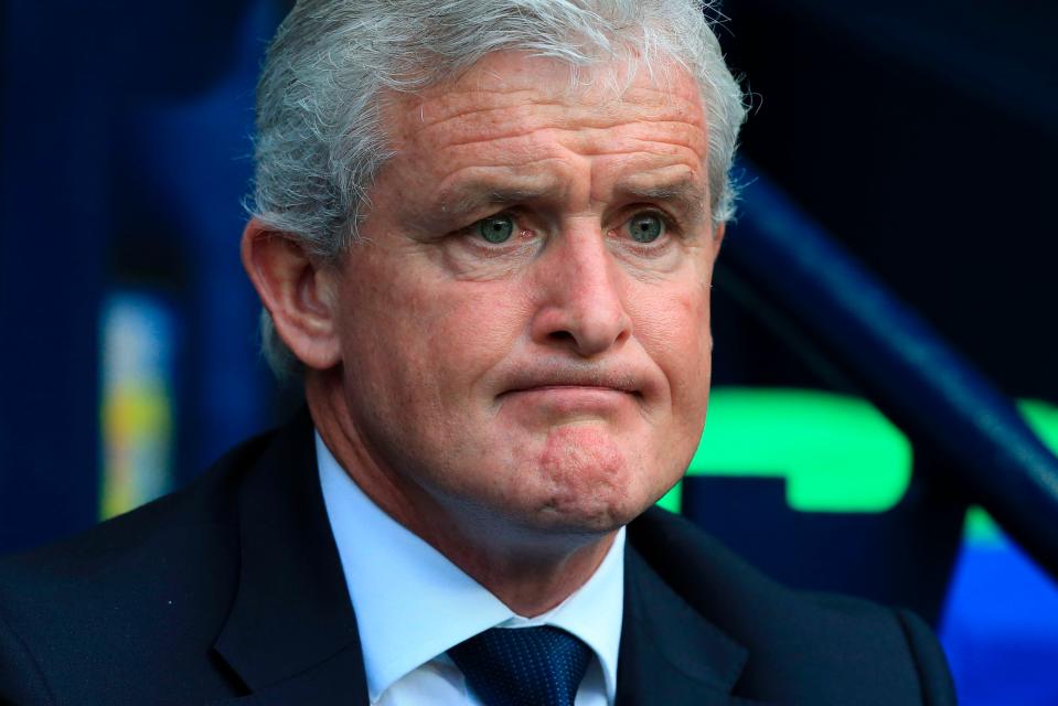  Mark Hughes was axed following the FA Cup defeat at Coventry