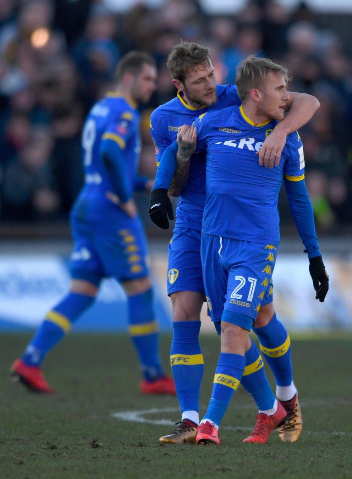  Samuel Saiz was dragged away by his team-mate after being shown a red card