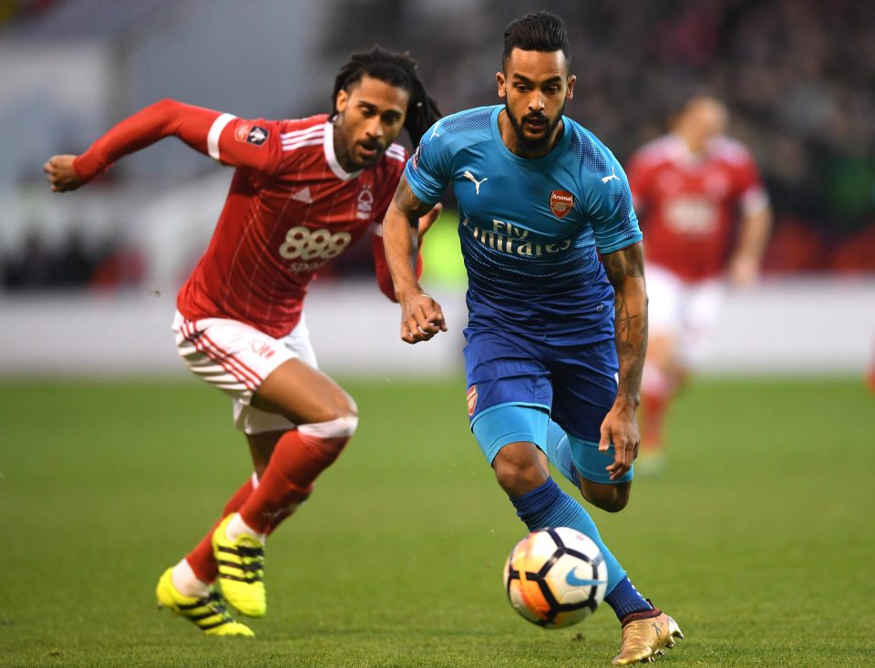  Arsene Wenger has decided he can do without Theo Walcott