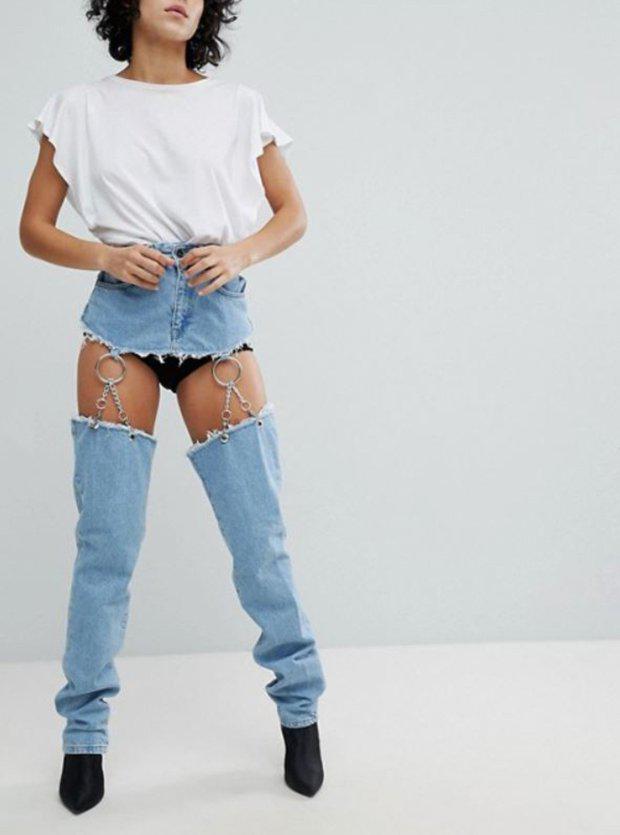  The jeans are causing quite a stir on Twitter