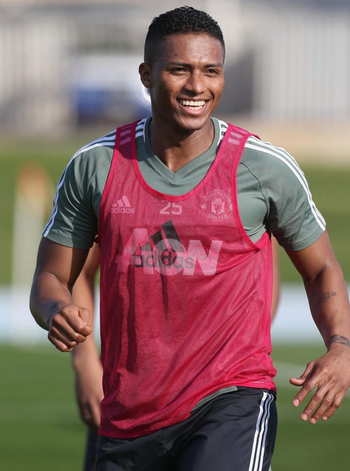 Fellow injury absentee Antonio Valencia is also back in training over in Dubai