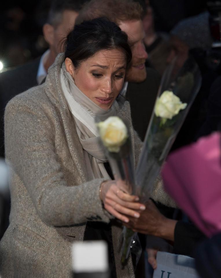  Meghan Markle was pleasantly surprised by a gift of flowers