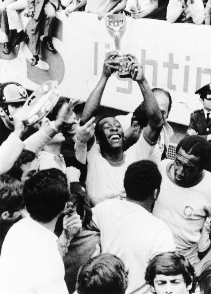  Pele lifted the World Cup three times with Brazil