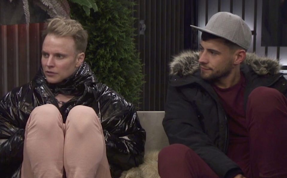  Andy and Courtney in the CBB house