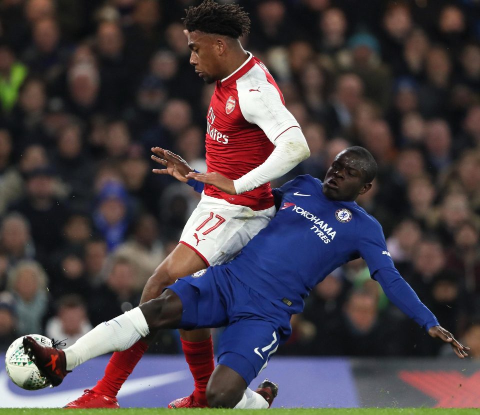  Alex Iwobi faced Forest - and was also picked for the Carabao Cup semi-final, first leg against Chelsea