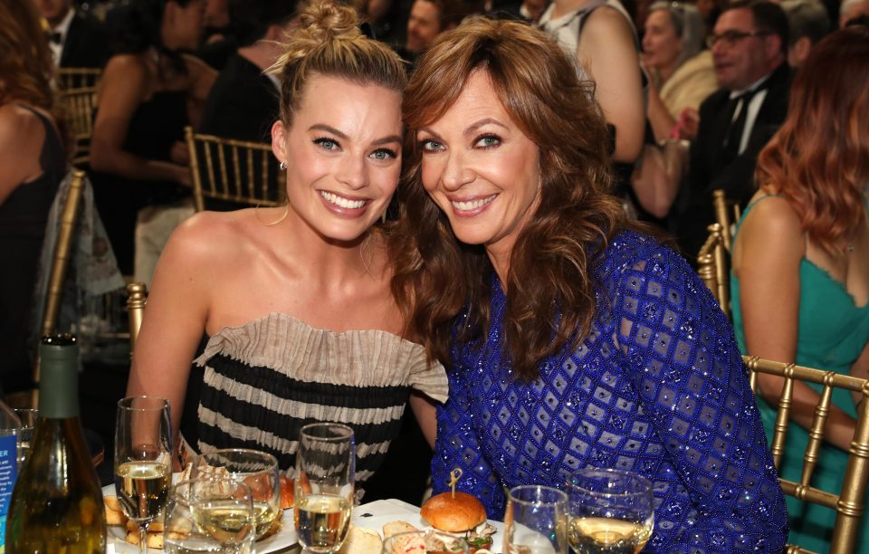  She beamed as she talked with I, Tonya star Allison Janney