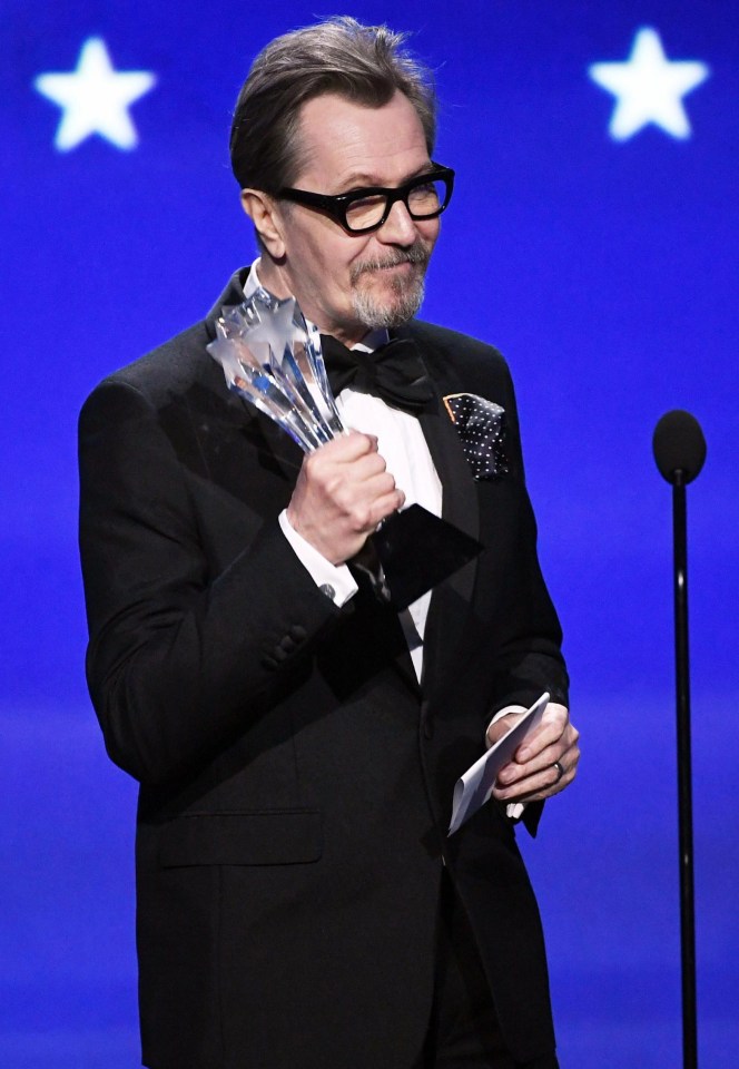 British star Gary Oldman won another accolade for Churchill biopic, The Darkest Hour