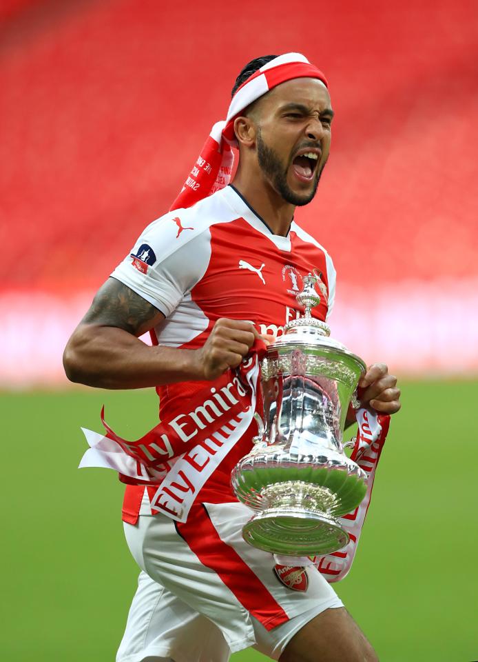  Theo Walcott's Arsenal career appears to be at an end