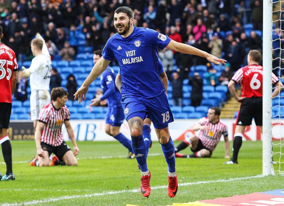  Callum Paterson celebrates after scoring the opener