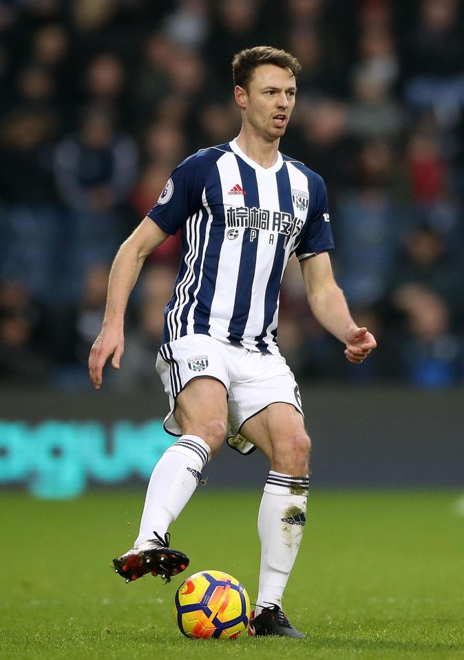  Arsenal are also keeping tabs on West Brom's Jonny Evans