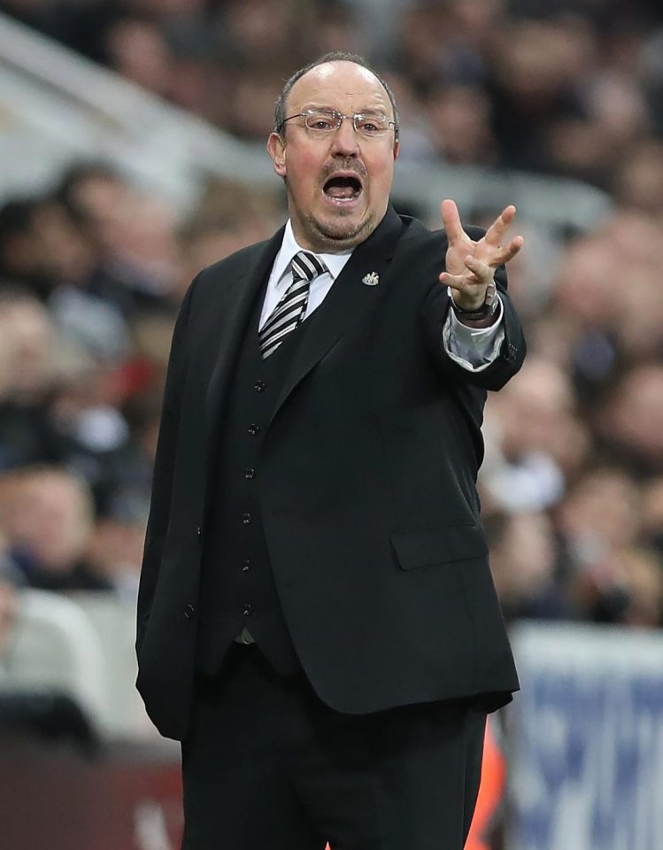  Newcastle boss Rafa Benitez wants three or four new signings