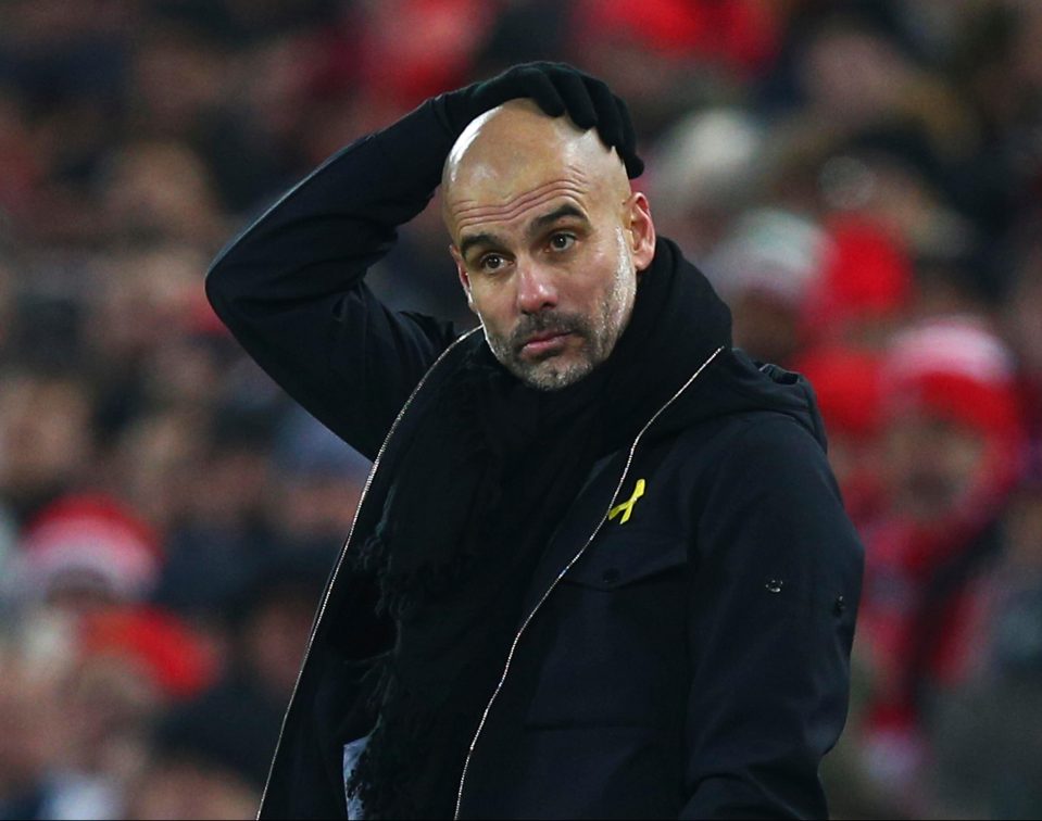  Pep Guardiola has missed out on his main target