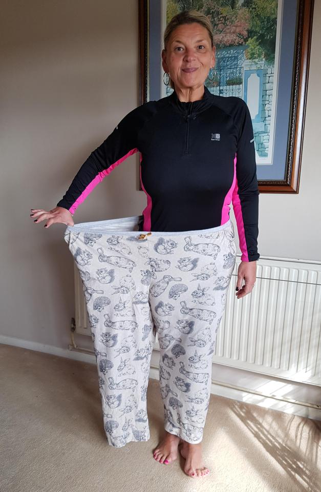  Jane has slimmed from size 24 to 12, and lost ten stone