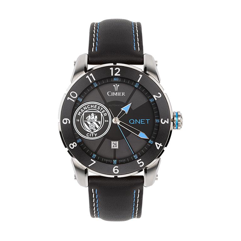  Pep Guardiola also wore a Man City themed Cimier watch