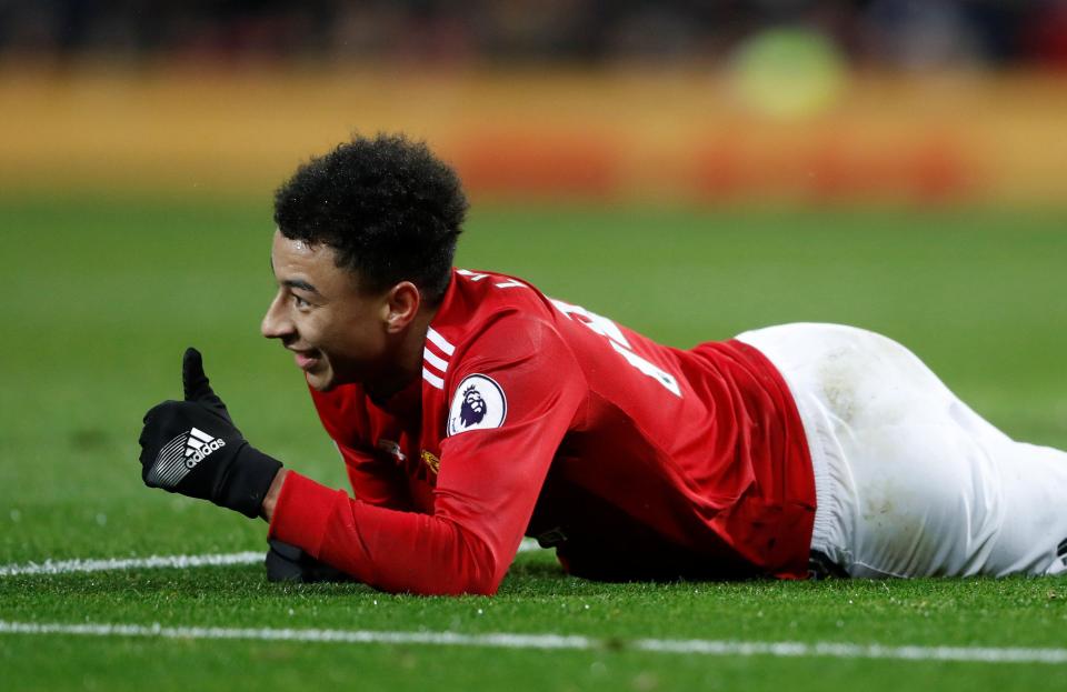  Jesse Lingard has been in brilliant form this year for Manchester United