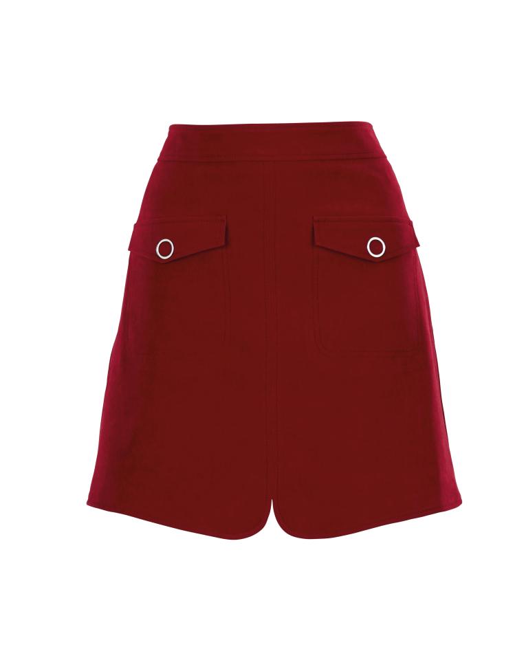  This Red Mini Skirt from Morrisons is just £14