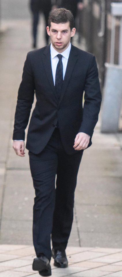  Footballer Jon Flanagan arrives at Liverpool Magistrates Court for sentencing