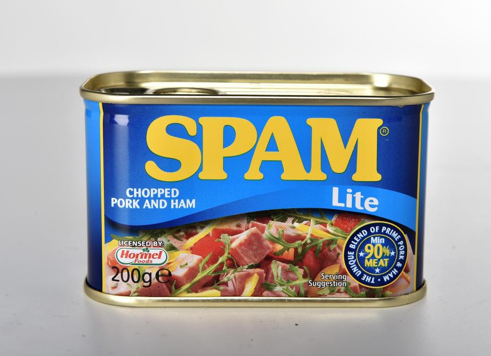  Spam isn't exactly terrible but it's certainly not something I would choose to eat