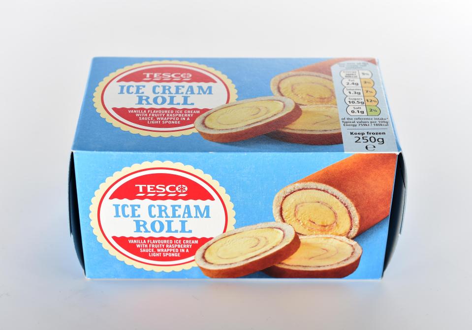  It seems pretty impossible to dislike ice cream wrapped up in a fluffy sponge