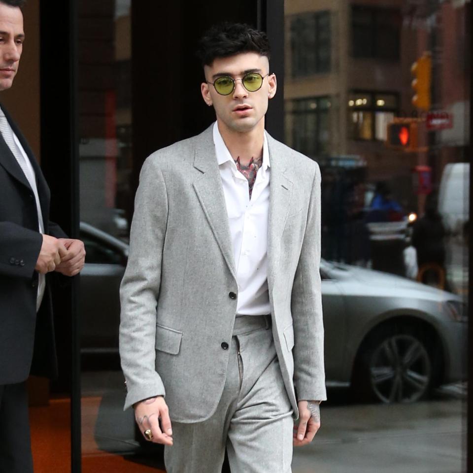  Zayn Malik looked dapper in New York - but his flies let him down