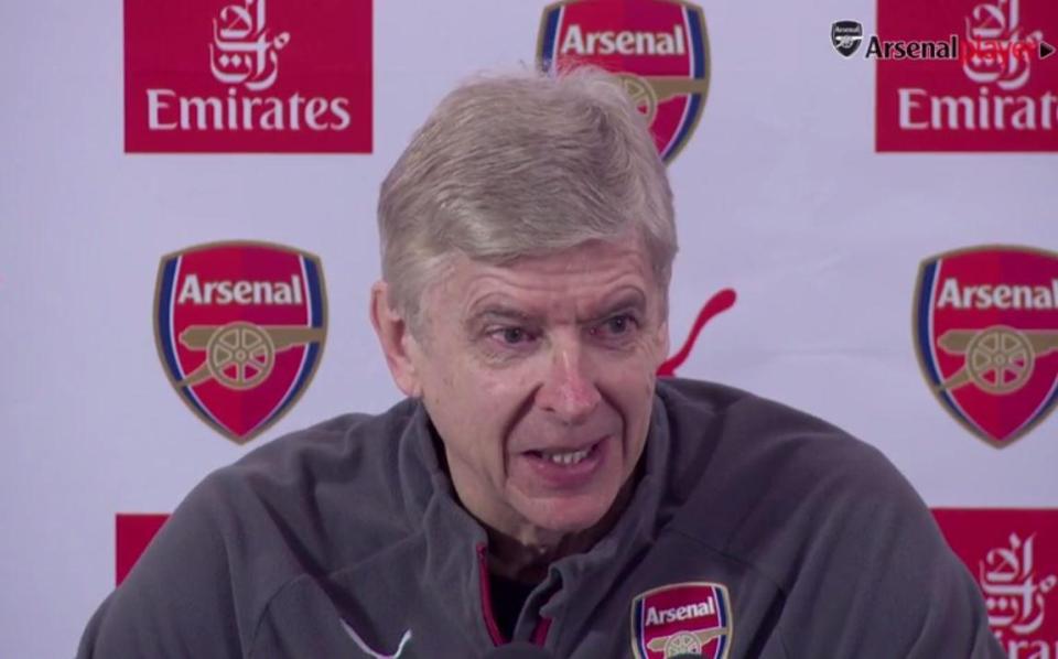  Arsene Wenger was very open in his press conference as he made his stance known on several transfer targets