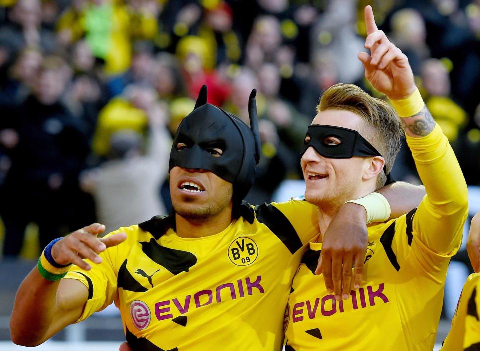  Batshuayi has already signalled his intentions to replace Aubameyang as Dortmund's new Batman