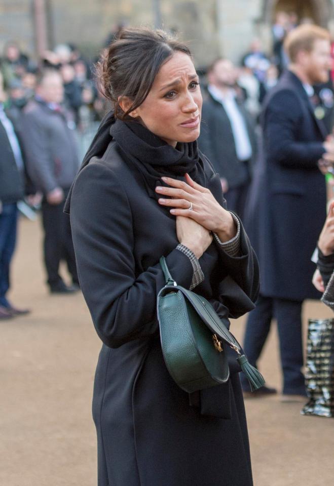  Meghan won over the crowds of Cardiff locals