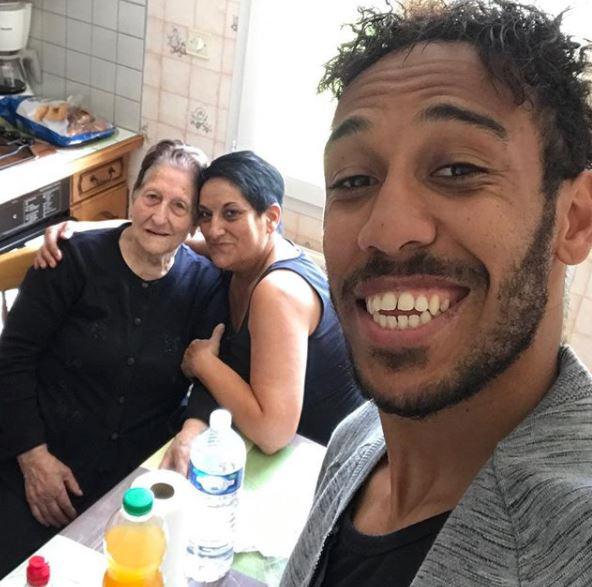  Pierre-Emerick Aubameyang has a close bond with his mum Margarita Crespo Aubameyang