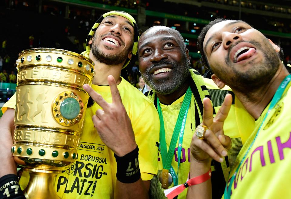  Pierre-Emerick Aubameyang's dad is the driving force behind the family's footballing success