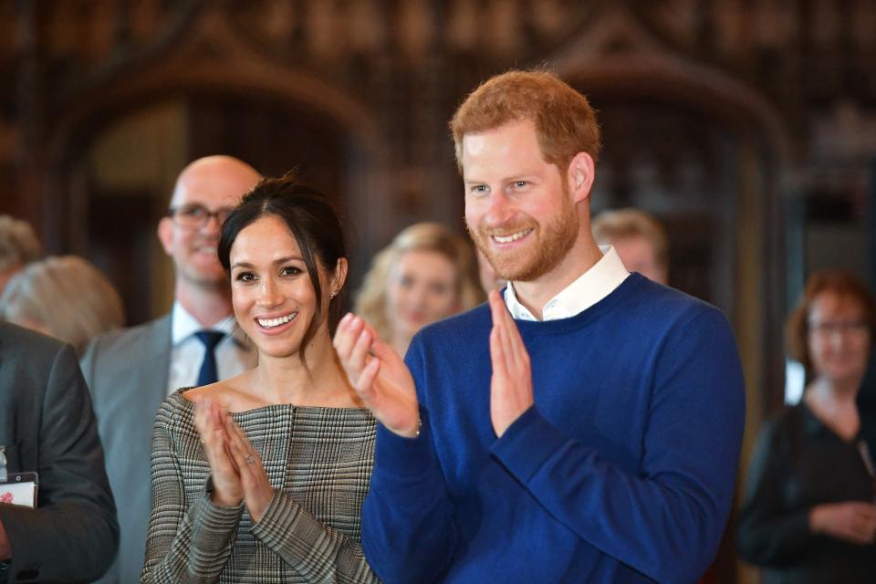  Prince Harry and Meghan Markle took a trip to Cardiff this week