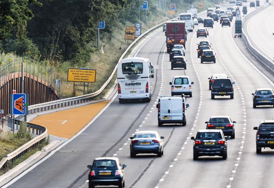  Smart motorways will have a number of extra lay-by areas added