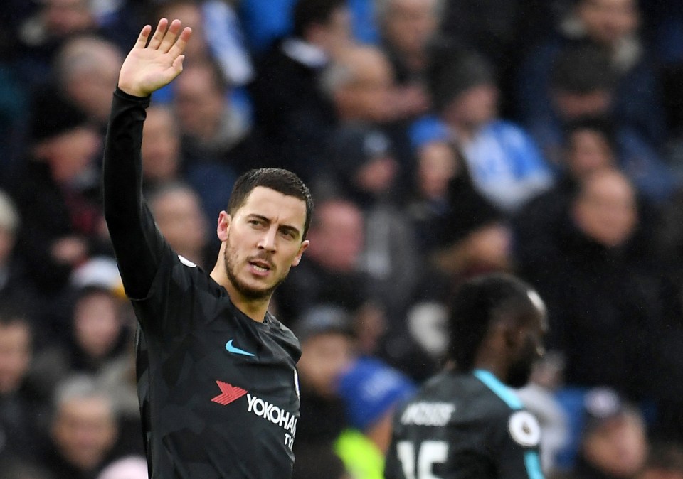 Eden Hazard has told Chelsea not to sign another striker