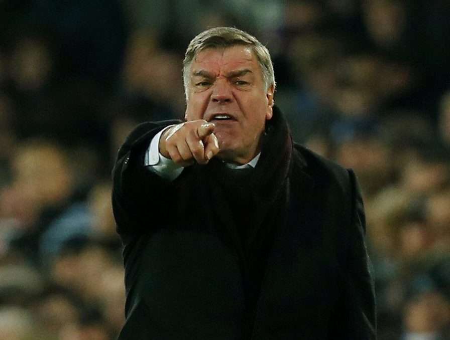  Sam Allardyce is looking to trim his squad at Everton