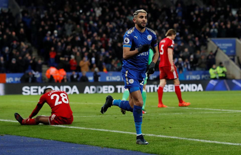  Mahrez is said to be 'very depressed' over Leicester's decision