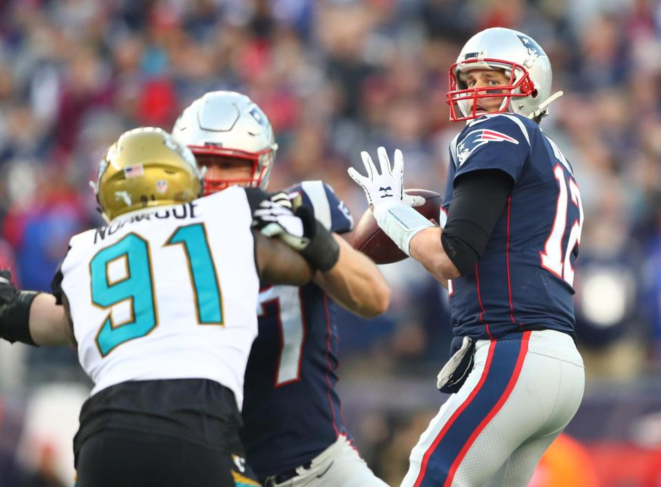 New England Patriots quarterback Tom Brady abruptly ended his show on Monday morning