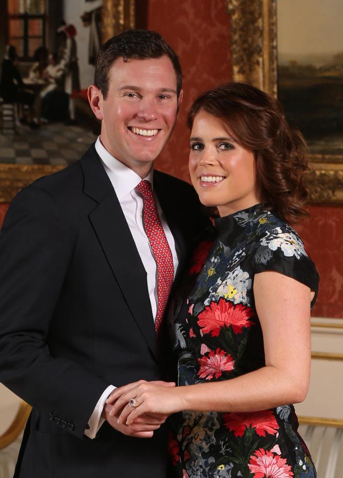  The happy couple Princess Eugenie and Jack Brooksbank