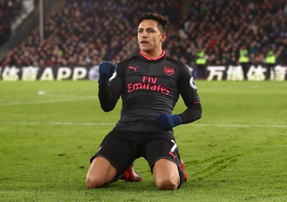  Sanchez left Arsenal after three and a half years to sign with United until the summer of 2022