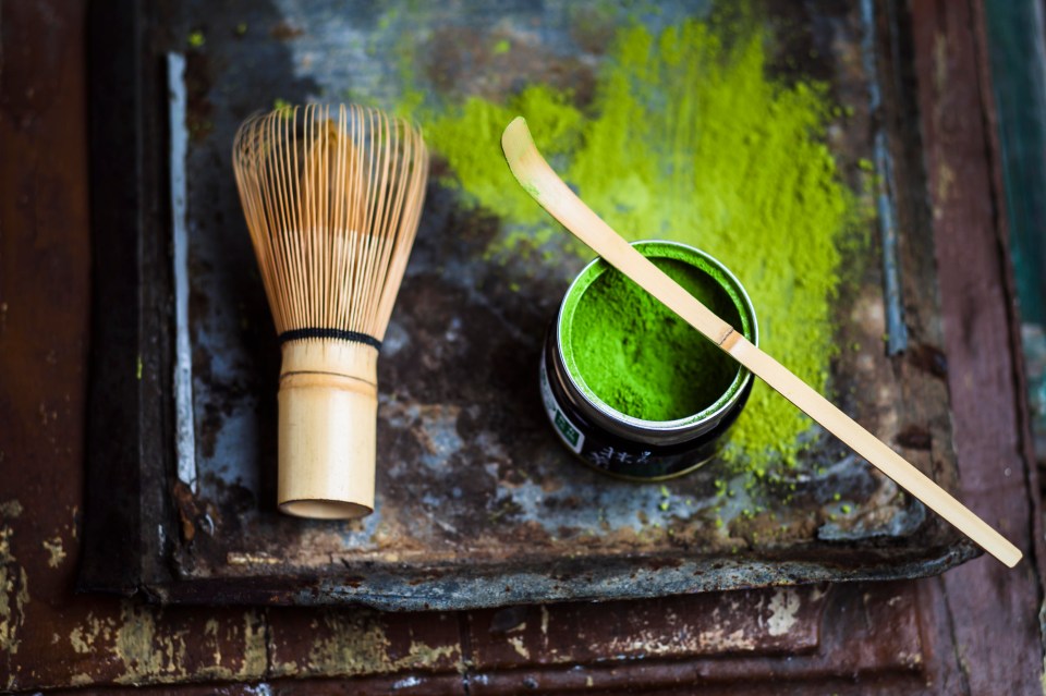 Matcha tea powder has many health benefits